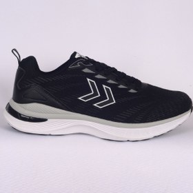 Resim hummel 900696-2001 HMLPLAX Üstü Fileli Ve Bağcık Detaylı Ortapedik Taban Siyah Erkek Spor Ayakkabı 