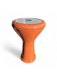 Resim Vatan Darbuka Turuncu Büyük Boy Çömlek 