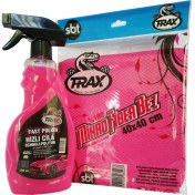 Resim Trax Hızlı Cila Süper Etkili Araba Cilası Parlaklık Üstün Koruma (500 Ml) + 40X40 Mikrofiber Bez 