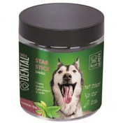 Resim M-Pets Mini Dental Snack Green Tea Star Stick Köpek Ödülü 170 Gr 