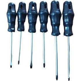 Resim Tornavida Seti 6 Parça Siyah Tornavida 