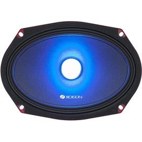 Resim Edison ED M609LD 7 Renkli RGB Işıklı Oval Midrange Kumandalı 800W Maksimum 120W RMS 