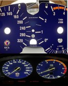 Resim Bmw 5 Serisi E39 (1996-2003) BMW E39 BENZİNLİ ALPINA MAVİ RENKLİ 320 KMH GÖSTERGE ZEMİN KAĞIDI 
