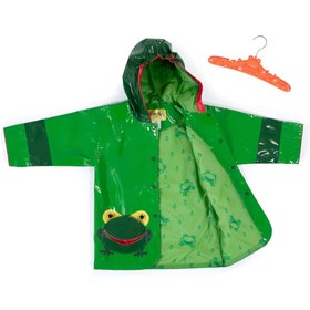 Resim Kidorable Çocuk Yağmurluk Kurbağa Yeşil - Yeşil / 3 Yaş 