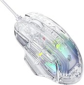 Resim Pazarcan Aula S80 7200Dpi 7 Tuşlu Rgb Şeffaf Optik Oyuncu Mouse 