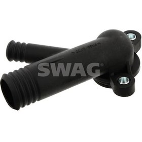 Resim SWAG 20928419 Radyatör Su Flanşı Silindir Kapağı İçin 3 Serisi E36 5 Serisi E34 Z3 M43 M44 