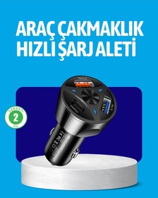 Resim Bfs 55w Güçlü Araç Şarj Cihazı Power Delivery Destekli 