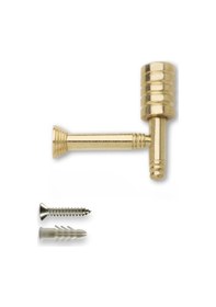 Resim Sarı Gold Çizgili Renso, Fon Perde Askısı 