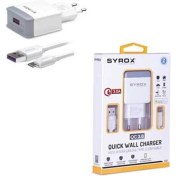 Resim Zte Axon 20 5g Uyumlu Type-C Girişli Hızlı Şarj Cihazı Seti Adaptör+Kablo Q32 3.0 Amper 