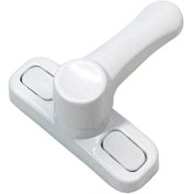 Resim 10 Adet Pvc Pencere Çocuk Emniyet Güvenlik Kilidi Çekmeli Beyaz 