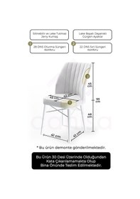 Resim Canisa Concept Flex Serisi, Siyah Sandalye, Ceviz Gürgen Ayaklı 1.sınıf 4 Adet Sandalye Sandalye Siyah Ayaklar Ceviz 