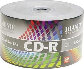 Resim DIAMOND CD-R 52X 700 MB/80 MİN BOŞ CD 50Lİ PAKET FİYAT 