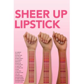 Resim Sheer Up Yarı Saydam Renk Veren Nemlendirici Stick Parlak Ruj (003 Pinky Nude) 8682536012010 