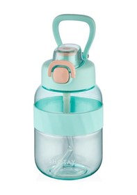 Resim Shotay Pipetli Su Matarası Tritan Turkuaz 700ml 