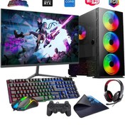 Resim Rogame i7 14700F 16GB DDR4 480SSD 12GB RTX3060 24\ Mon. Oyun Bilgisayarı (Gaming SET) 