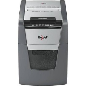 Resim Rexel Optimum Autofeed+ 100X Otomatik Çapraz Kesim Evrak İmha Makinesi 
