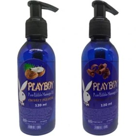 Resim Playboy Hindistancevizi ve Çikolata Aromalı Masaj Yağı 