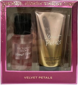 Resim Victorias Secret Velvet Petals Vücut Spreyi ve Losyonu İkili Hediye Seti 