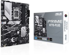 Resim Asus PRIME H770-PLUS 7200mhz(OC) RGB M.2 1700P ATX DDR5 Anakart 