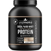 Resim Yeşilmarka Doğal Whey Protein Tozu – Çikolata/Vanilya 1540 Gr 