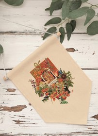 Resim Yatak Odası Pinterest Duvar Dekoru, Sanat Serisi, Kanvas Flama Askılı Duvar Örtüsü NO:435 - Renkli - 3 / 50 x 70 