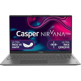 Resim CASPER Nirvana X600 12.nesil Core İ7 12700h-16gb-500gb Ssd-15.6inc-w11 