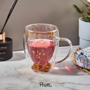 Resim Perotti Double Stars Cidarlı Kupa 350 ml 