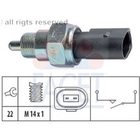 Resim Fabıa 1.4 8V Ame Aqw 99→ Geri Vites Müşürü 002945415D Oval Soket 