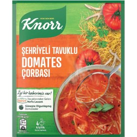 Resim Knorr Şehriyeli Tavuklu Domates Çorbası Karışımı 67 G 