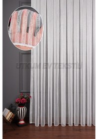 Resim Şerit Keten Armür Düz Tül Perde Akdz 1028 