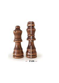 Resim Star Ahşap Satranç Taşı Takımı No:2 