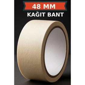 Resim Nistabolje 48 mm Kağıt Bant Boya Bandı Kolay Uygulama ve İz Bırakmadan Sökme Özelliği 1 Adet 