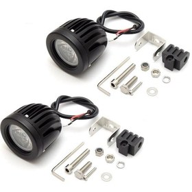 Resim Motosiklet Led Sis Farı 2 Li Set 12v 
