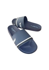 Resim Fly Soft S263.078 Erkek Havuz - Plaj Günlük Terlik Beyaz / Lacivert Siyah 