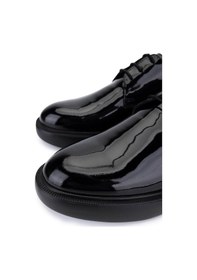 Resim Tamer Tanca Erkek Hakiki Deri Siyah Rugan Casual Ayakkabı 222 70914 Erk Ayk Sk25-26 Sıyah Rgn Siyah 