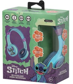 Resim Volkano Kablolu Kulaklık Disney Stitch Çocuk Kulaklığı Lisanslı DY-3053-ST 