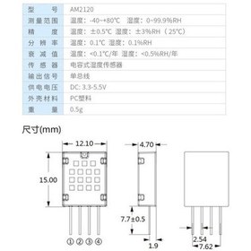 Resim Am2120 Sensör 