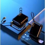 Resim İXtech 10.000 mAh Powerbank Kablosuz Şarj Cihazı 22.5W Siyah IX-PB024 