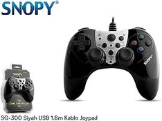 Resim Snopy SG-300 Siyah USB 1.8m Kablo Joypad 