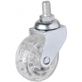 Resim Hts 326 - 50X20'Lik Şeffaf Makaralı Vidalı Teker 