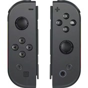 Resim Joycon L/r Rgb Renkli Üzklarlar Nintendo Switch/oled/lite Için Oyunlu Bk3 