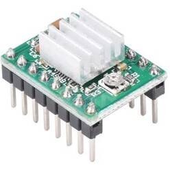 Resim A4988 Step Motor Sürücü - 3D Yazıcı Uyumlu - Yeşil 