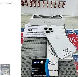 Resim Apple iPhone 15 Pro İkinci El TR | 128 GB | Beyaz 