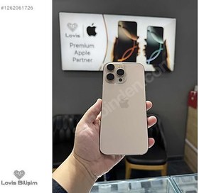 Resim Apple iPhone 16 Pro Max İkinci El TR | 512 GB | Çöl Titanyum 