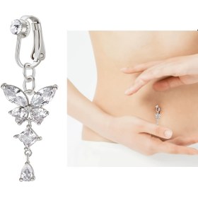 Resim 1 adet deliksiz basit ve benzersiz göbek halkası, erkekler ve kadınlar için moda göbek piercing takısı, göbek barbell 