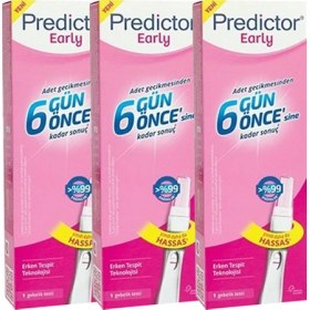 Resim Predictor Early Gebelık Test 1 Adet- 3 Kutu 