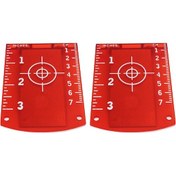 Resim Samdoo "manyetik Hizalı Reflektör Hedef Levhası - 2 Adet, Yüksek Görünürlük, Kolay Taşınabilir" 