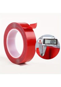 Resim Silikon Çift Taraflı Montaj Bantı Şeffaf Tape 25mm X 5mt 