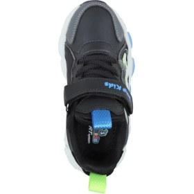 Resim Jump 3198 Siyah Erkek Çocuk Sneaker Spor Ayakkabı 