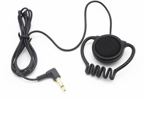 Resim Tek taraflı kulaklık, yumuşak kancalı, tur kılavuzu alıcıları, konferanslar, MP3 çalar, MP4 çalar için (mono fiş) 